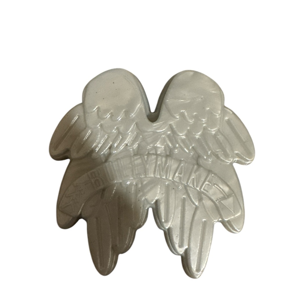 Bullymake Silver Angel Wings Nylon Dog Chew Toy